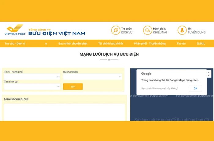 Vietnam Post kiểm tra thông tin vận đơn