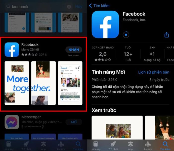 Cách tải Facebook cho điện thoại iPhone đơn giản và nhanh chóng