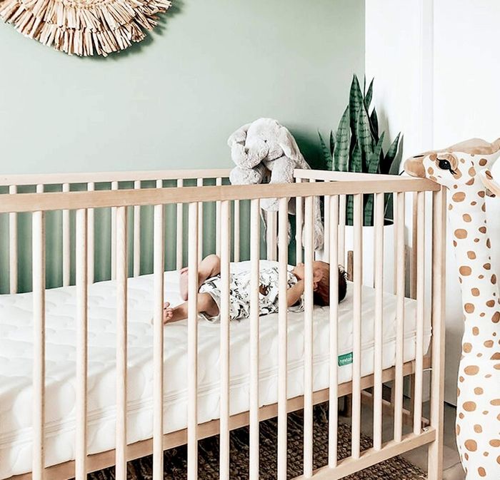 A breathable, organic crib mattress, perfect for your little one.