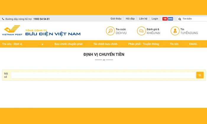 Tra cứu vận đơn trên Vietnam Post