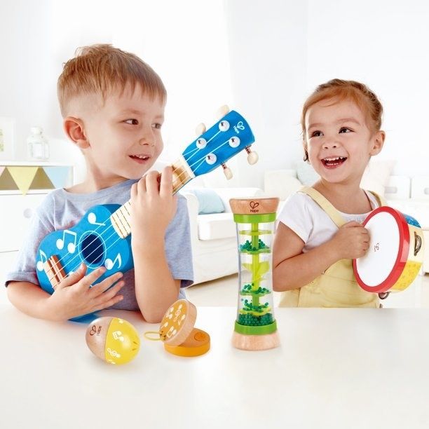 Kids having a blast with musical instruments