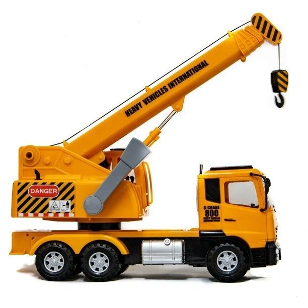 Large crane truck ready for action