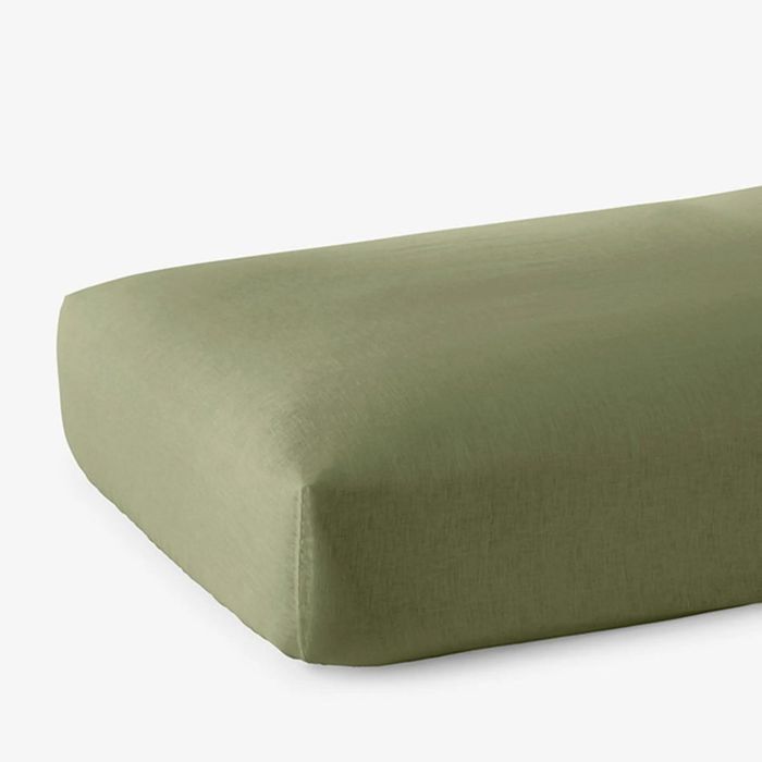 The moss green sheet set