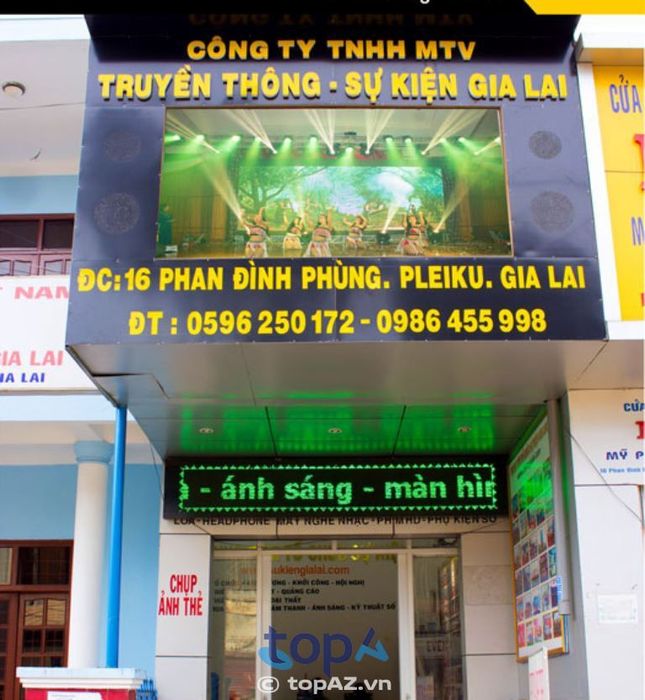 Công ty cho thuê màn hình LED Gia Lai Event tại TP. Pleiku