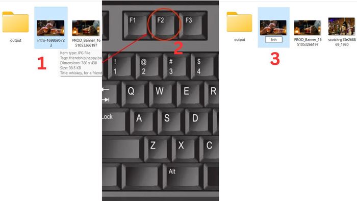 Hướng dẫn chi tiết cách sử dụng phím tắt đổi tên File nhanh chóng bước 1 (Kèm hình ảnh minh họa)