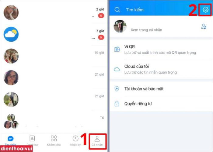 Hướng dẫn tắt chế độ đã xem trên Zalo