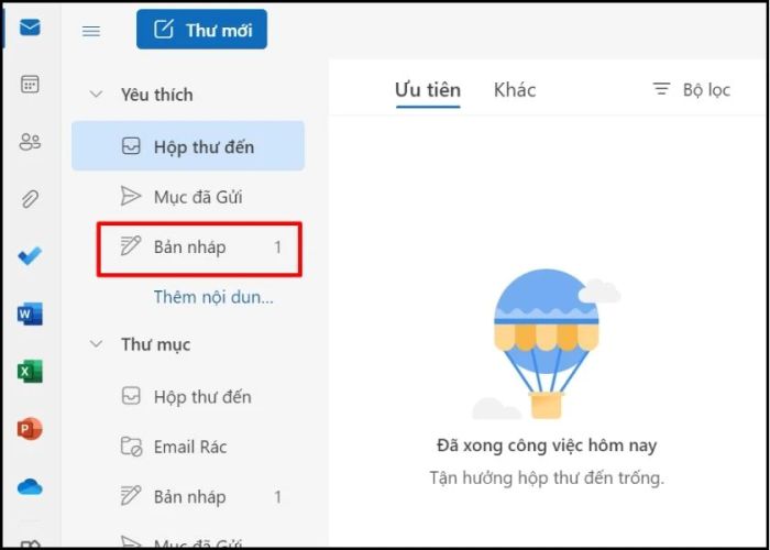 thay đổi thời gian gửi email trên Outlook - bước 1
