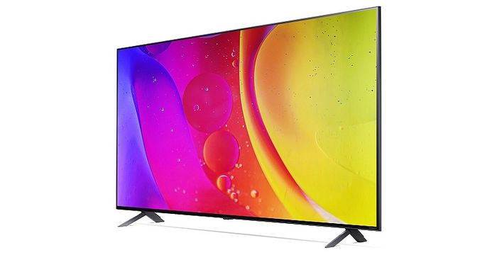 Tivi LG 50 inch NANO80TPA với công nghệ AI Sound Pro tự động điều chỉnh âm thanh phù hợp với nội dung hiển thị, mang lại trải nghiệm âm thanh vòm ảo 5.1.2 ấn tượng. Sản phẩm còn tích hợp hệ điều hành webOS Smart TV, giao diện dễ sử dụng và thân thiện với người dùng.
