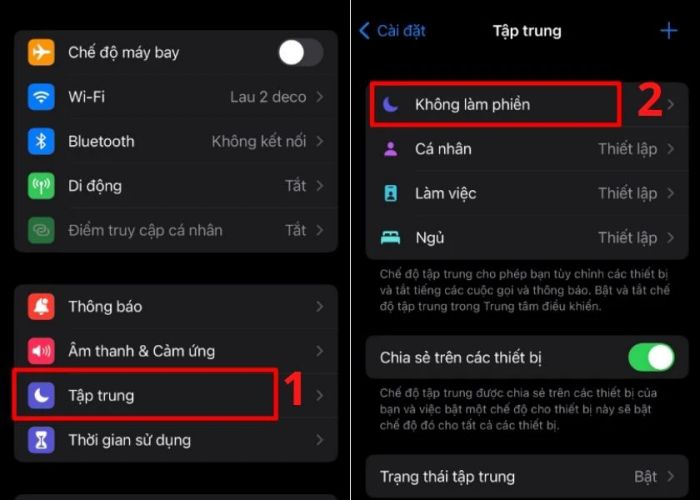 Cách bật chế độ không làm phiền trên Android