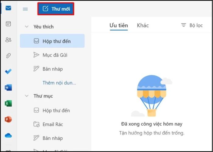 Hướng dẫn hẹn giờ gửi thư trên Outlook - Bước 1