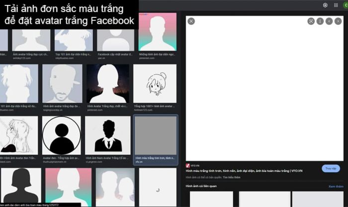Tạo avatar Facebook đen trắng một cách dễ dàng.