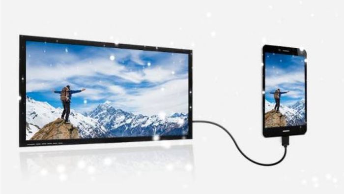 Hướng dẫn chiếu màn hình điện thoại lên Tivi qua cáp trên điện thoại Android