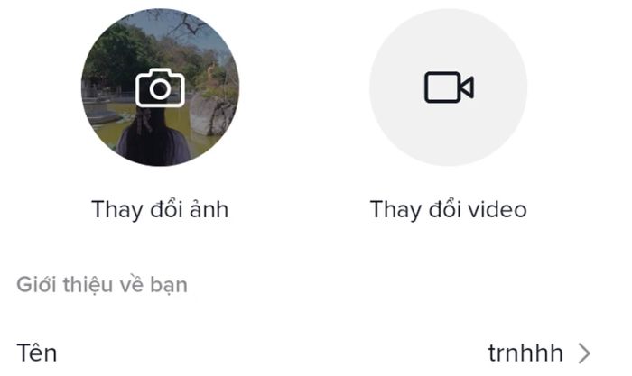 Cách thay đổi tên tài khoản TikTok trên điện thoại