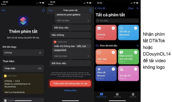 Hướng dẫn tải video TikTok không có logo trên iPhone