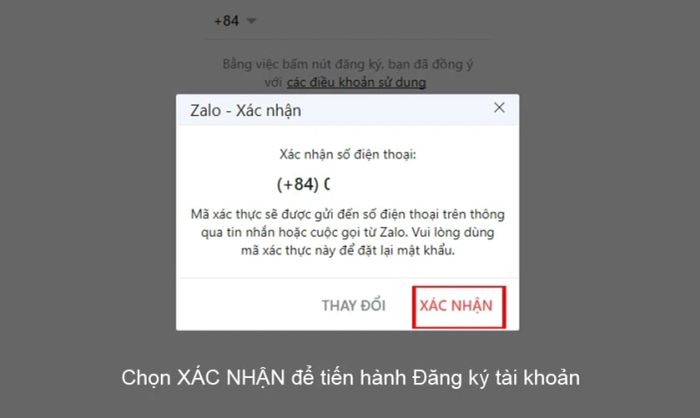 Hướng dẫn cách đăng ký tài khoản chat Zalo me