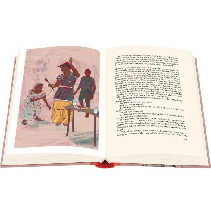 An inside illustration from the book