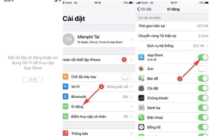 Kết nối mạng không ổn định