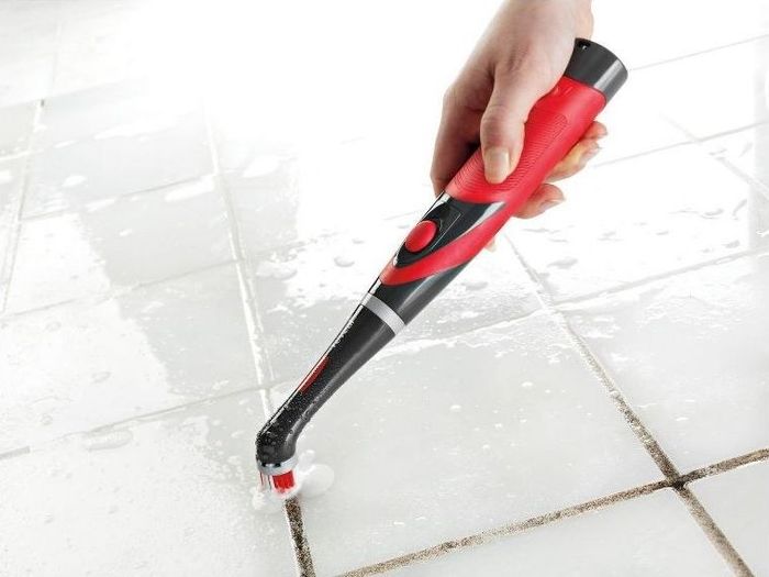 The scrubber in action
