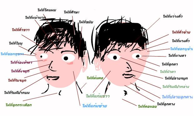 คำทำนายไฝ