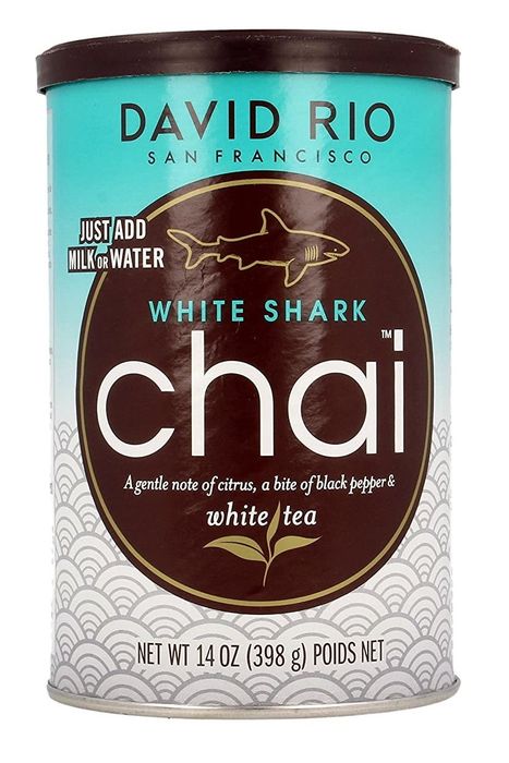 A canister of David Rio chai.
