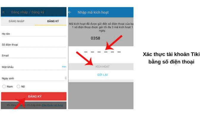 Cách tạo, mở, và đăng nhập tài khoản Tiki trên điện thoại và máy tính
