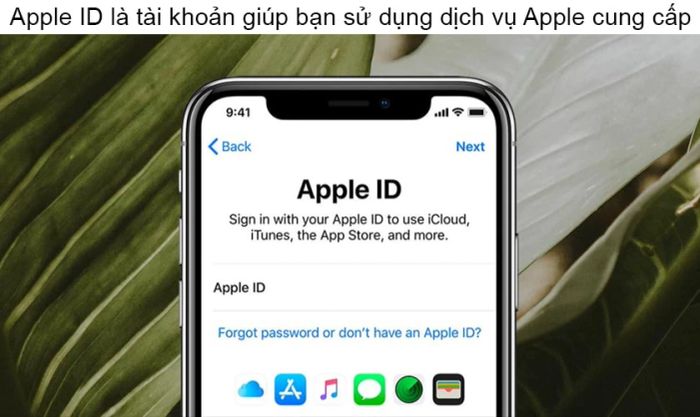 Apple ID là một tài khoản quan trọng để bạn có thể sử dụng các dịch vụ của Apple như iCloud, App Store, và nhiều tính năng khác của hệ sinh thái Apple.