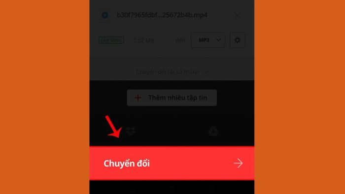 Cách tải nhạc từ TikTok qua website Convertio