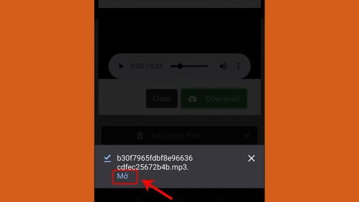 Tải nhạc từ TikTok qua website CloudConvert