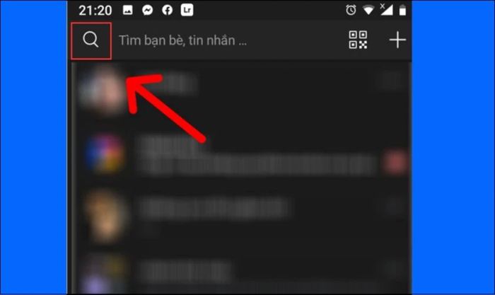 Cách xóa lịch sử tìm kiếm Zalo trên Android