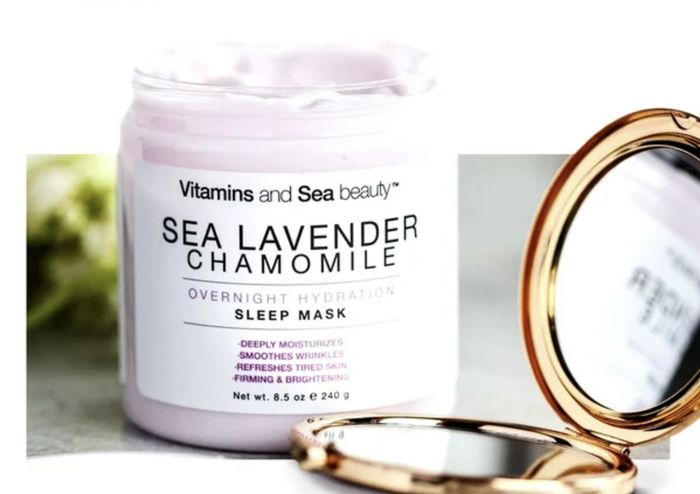 A jar of sleep mask
