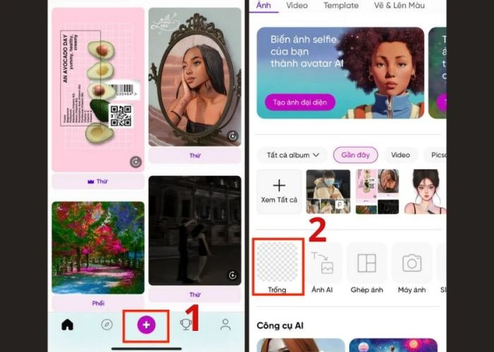 Cách tạo avatar trong suốt trên TikTok
