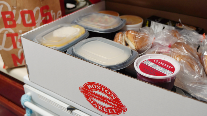 Thanksgiving Dishes in Convenient Takeout Containers from Boston Market