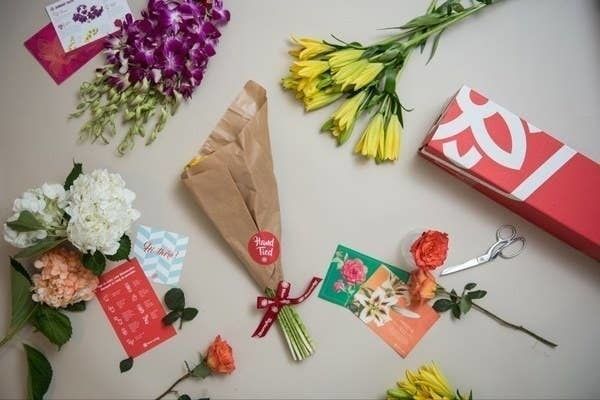 Flowers from the BloomsyBox