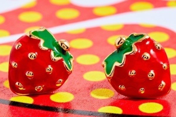Strawberry earrings