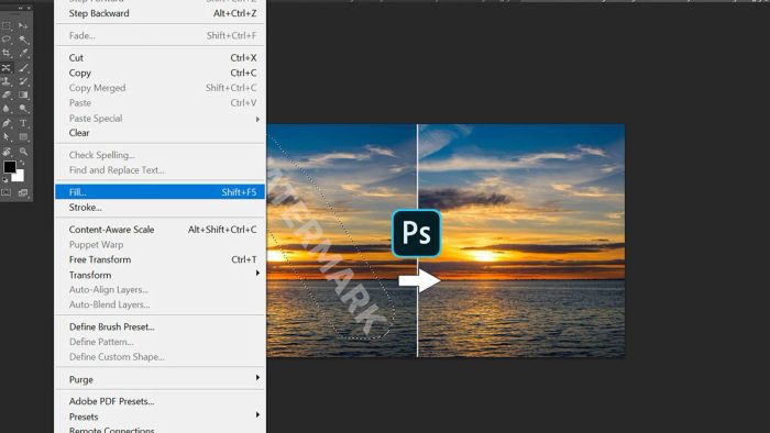 Hướng dẫn xóa watermark trên ảnh bằng phần mềm Photoshop