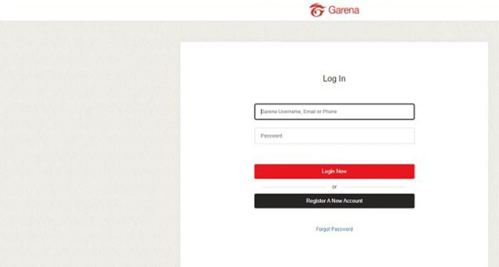 cách thay đổi mật khẩu garena