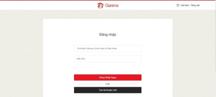 Để đăng nhập vào tài khoản Garena mà không cần sử dụng số điện thoại.
