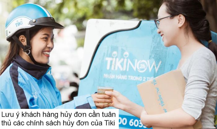 Một số điều cần lưu ý khi hủy đơn hàng