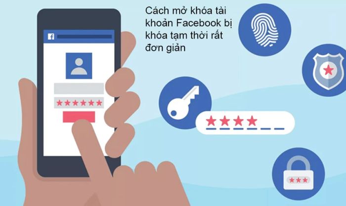 Danh sách các lý do khiến tài khoản Facebook bị khóa tạm thời.
