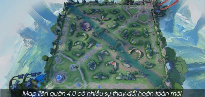 Khám phá bản đồ Liên Quân 4.0 mới
