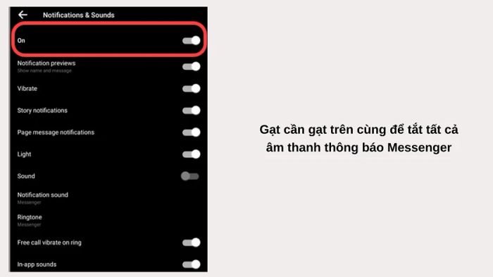 Trên điện thoại Android