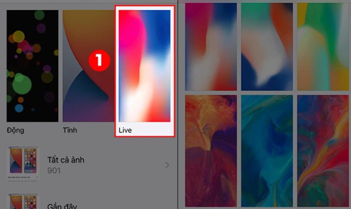 Hướng dẫn cài video làm hình nền iPhone bằng Live Photo