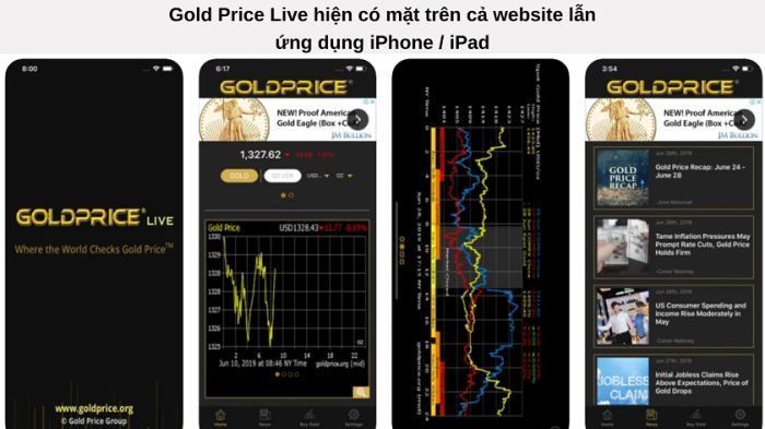 Cách theo dõi giá vàng smartphone trực tuyến qua các ứng dụng trên điện thoại
