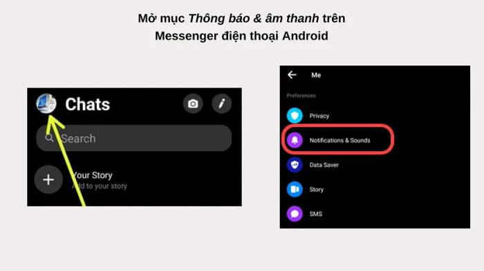 dành cho Facebook trên điện thoại di động