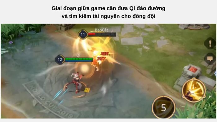 Giữa game