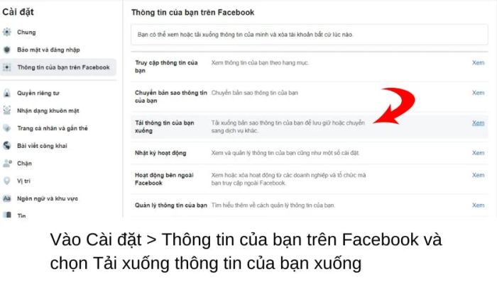 Hướng dẫn phục hồi story đã xóa trên Facebook qua máy tính