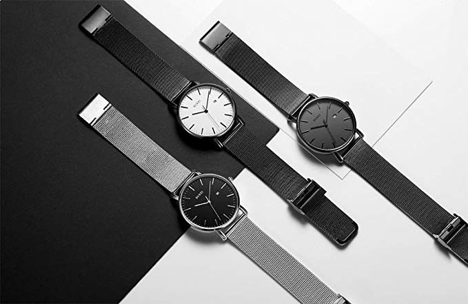 A collection of stylish watches