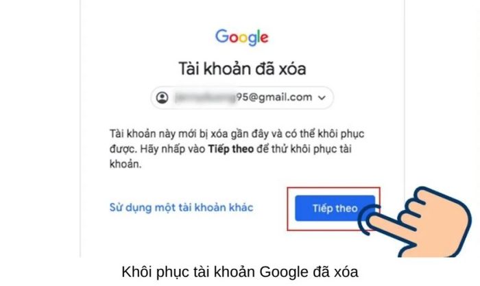 Đăng nhập vào tài khoản Google của bạn.