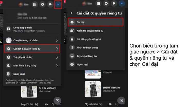 Hướng dẫn bỏ chặn bạn bè trên Facebook qua trình duyệt web trên máy tính