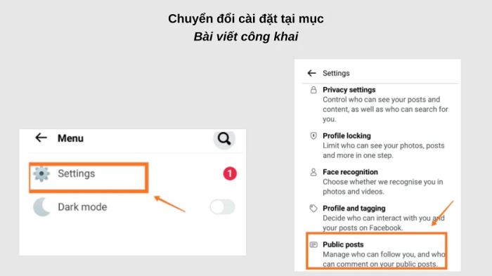 Hướng dẫn bật chế độ theo dõi trên Facebook Lite